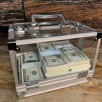 Acrylic Case of Money