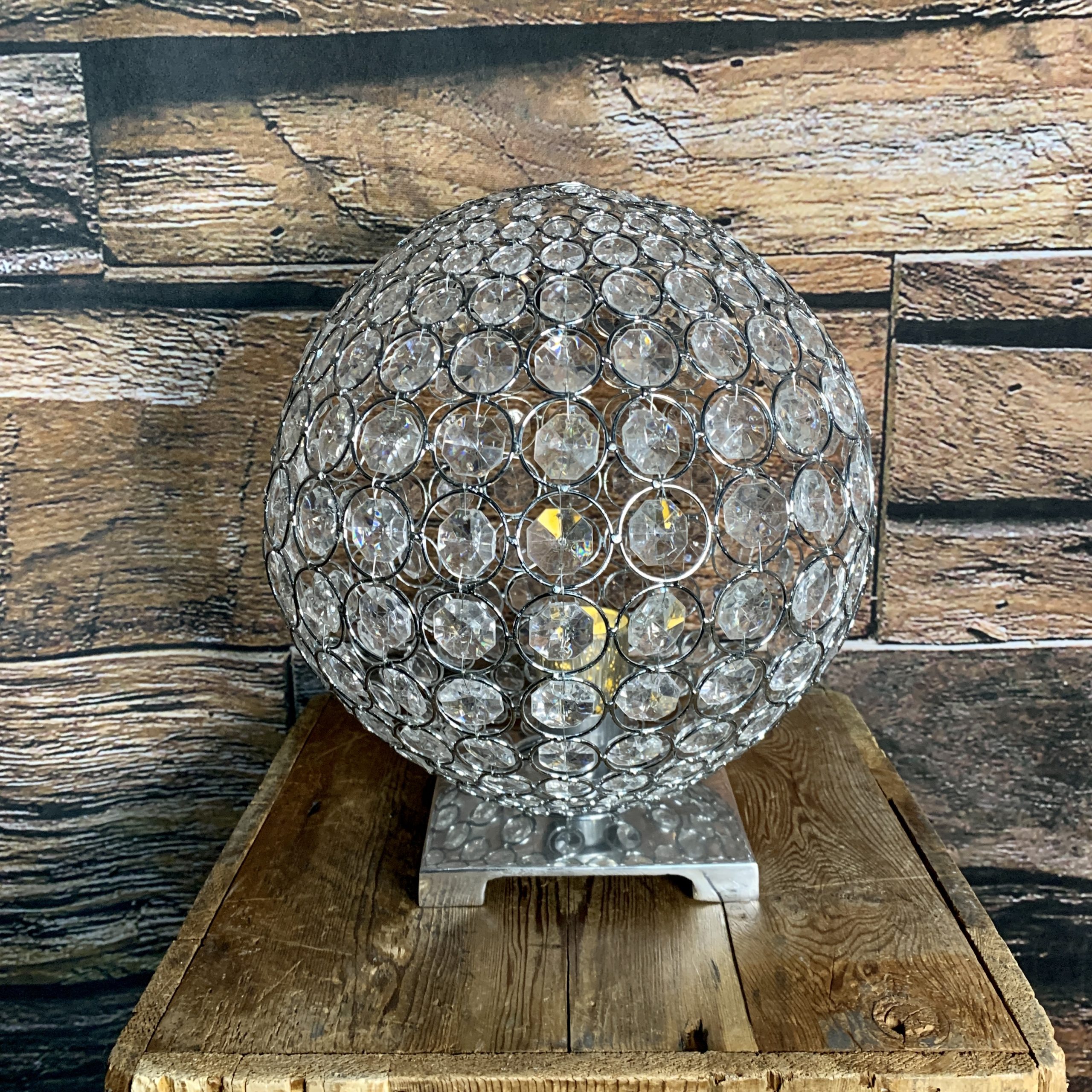 Crystal Candle Holder Sphere Make a Scene