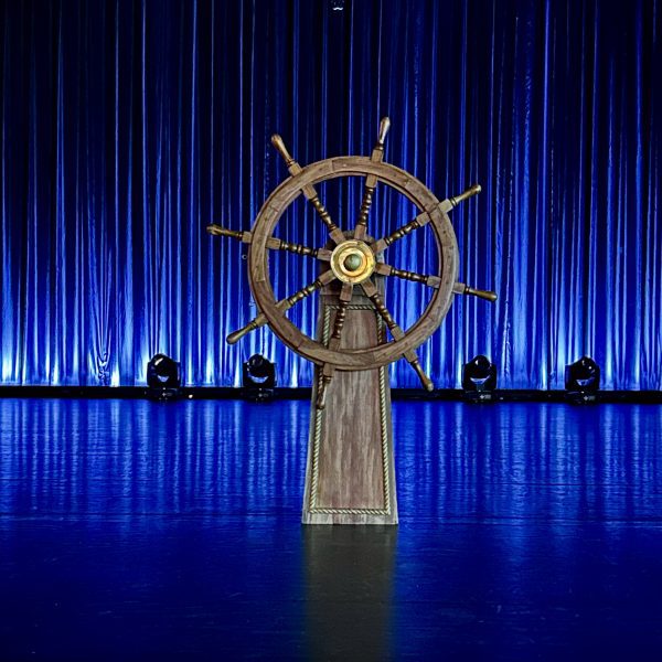 Ship Wheel on Stand - Image 3