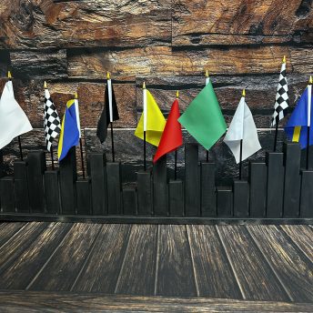 Tabletop Flag Set - NASCAR