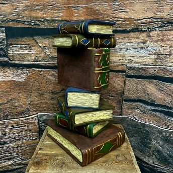 Book Stack Statue