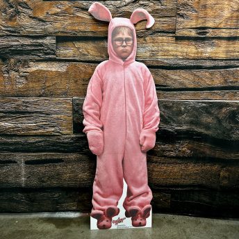 Ralphie in Pink Bunny Suit Standee
