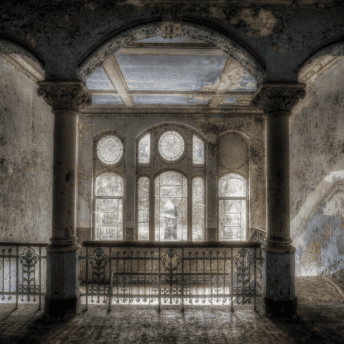 Backdrop - Palace Interior - Balcony Door