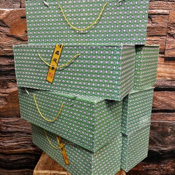 Vintage Chinese Shipping Box - set of 7