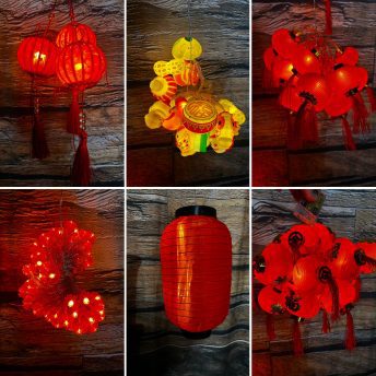 Chinese Lantern String Lights - Assorted
