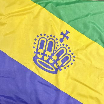 Flag - Mardi Gras - 3 x 5