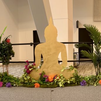 Thai Buddha Silhouette