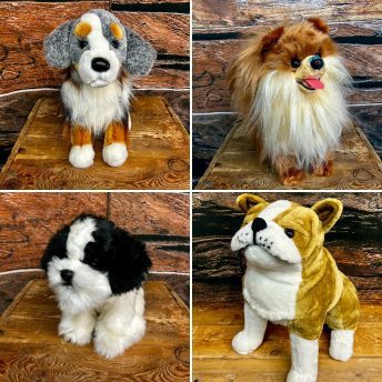 Dog - Plush - assorted small