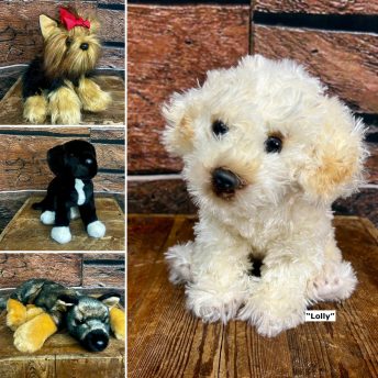 Dog - Plush - assorted small