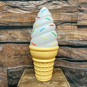 Giant Ice Cream Cone - Soft Serve with Sprinkles