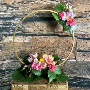 Centerpiece - Gold Tabletop Ring Samples
