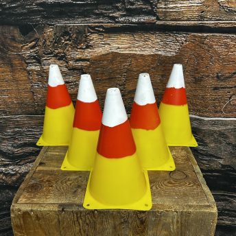 Cone - Candy Corn - set of 6