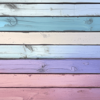 Floor Mat - Colorful Planks