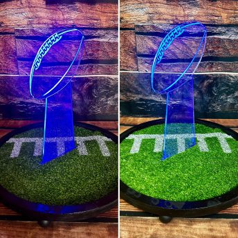 LED Football Centerpiece