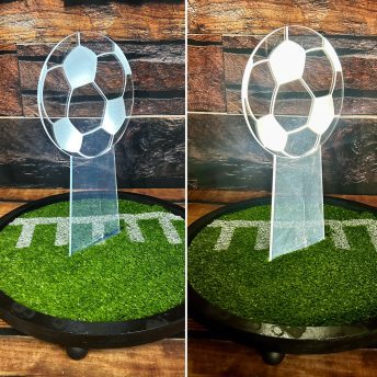 LED Soccer Centerpiece