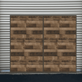 Wall - Dark Wood Paneling - 8x8