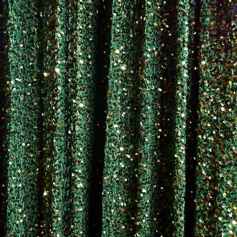 Backdrop - Velvet with Sequin - Green
